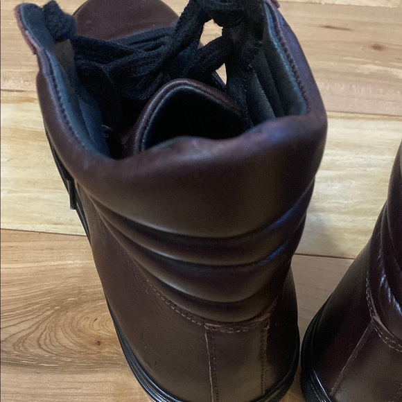 Rudsak Burgundy Leather High-Top Sneakers - Picture 6 of 17